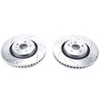 Load image into Gallery viewer, PowerStop Rear Drilled &amp; Slotted Rotor (Pair) fits 2021-2024 Ford Edge SE / 2019-2024 Ford Edge ST / 2019-2023 Lincoln Nau...