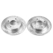 Load image into Gallery viewer, PowerStop Rear Drilled &amp; Slotted Rotors Pair fits 1991-1996 Infiniti G20 / 1993-2001 Nissan Altima / 2003 Nissan Sentra / ...