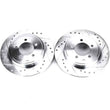Load image into Gallery viewer, PowerStop Rear Drilled &amp; Slotted Rotors Pair fits 2002-2010 Ford Explorer / 2002-2010 Ford Explorer Eddie / 2007-2010 Ford...