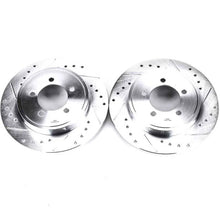 Load image into Gallery viewer, PowerStop Rear Drilled &amp; Slotted Rotors Pair fits 2002-2010 Ford Explorer / 2002-2010 Ford Explorer Eddie / 2007-2010 Ford...