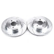 Load image into Gallery viewer, PowerStop Rear Drilled &amp; Slotted Rotors Pair fits 2005-2010 Chrysler 300 / 2005-2020 Chrysler 300 C / 2008 Chrysler 300 LX...
