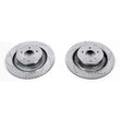 Load image into Gallery viewer, PowerStop Rear Drilled &amp; Slotted Rotors Pair fits 2009 2010 Infiniti G37 / 2011-2013 Infiniti G37 IPL / 2008-2010 Infiniti...