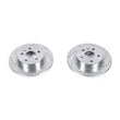 Load image into Gallery viewer, PowerStop Rear Drilled &amp; Slotted Rotors Pair fits 2013-2022 Buick Encore / 2011-2015 Chevrolet Cruze ECO / 2015 2016 Chevr...