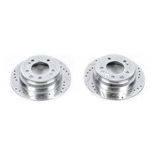 Load image into Gallery viewer, PowerStop Rear Drilled &amp; Slotted Rotors Pair fits Hyundai Elantra / 2009-2012 Hyundai Elantra Touring / 2011-2013 Hyundai ...