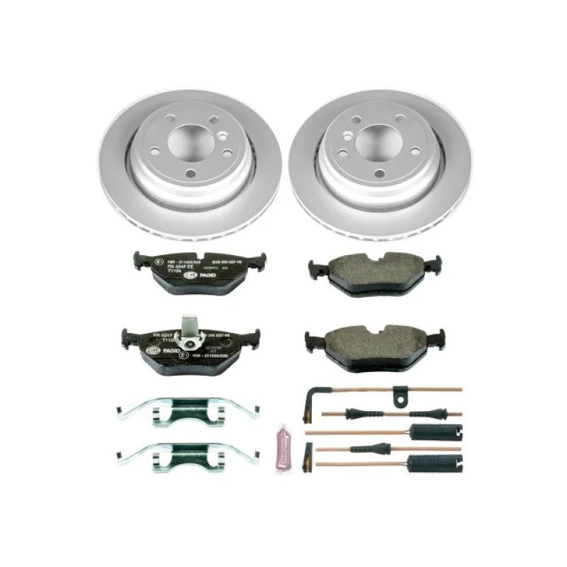 PowerStop Rear Euro-Stop Brake Kit fits 2001-2003 BMW 525I / 1997-2000 BMW 528I / 2001-2003 BMW 530I / 1997-2003 BMW 540I - Main Product Vi...