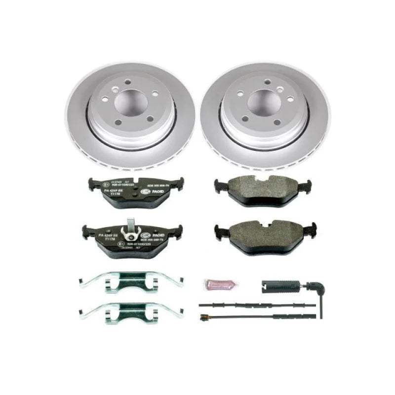 PowerStop Rear Euro-Stop Brake Kit fits 2001-2005 BMW 325XI - Main Product View
