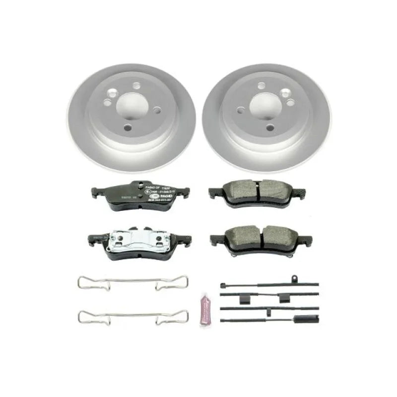 PowerStop Rear Euro-Stop Brake Kit fits 2002-2006 Mini Cooper - Main Product View