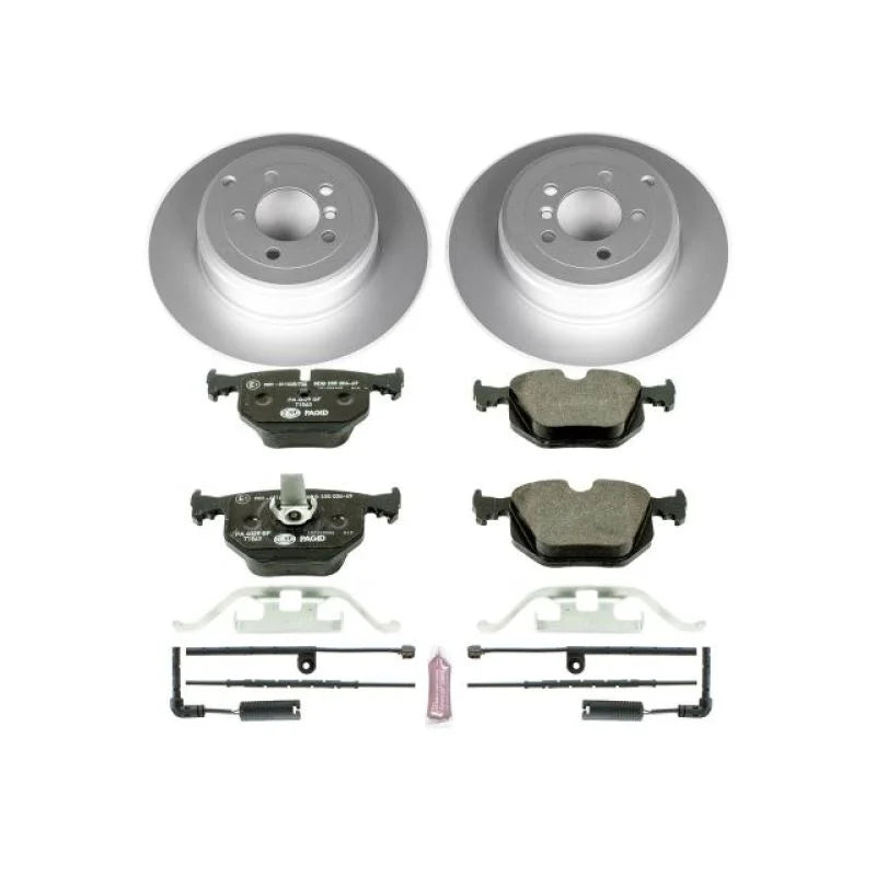 PowerStop Rear Euro-Stop Brake Kit fits 2003-2005 Land Rover Range Rover Hse - Main Product View