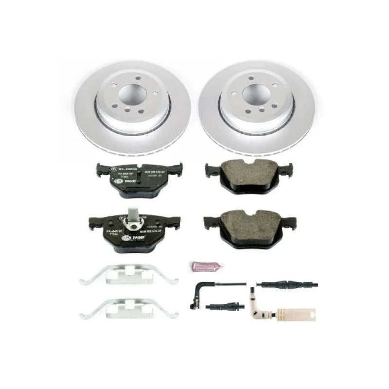 PowerStop Rear Euro-Stop Brake Kit fits 2004-2007 BMW 525I / 530I / 2008-2009 BMW 528I - Main Product View