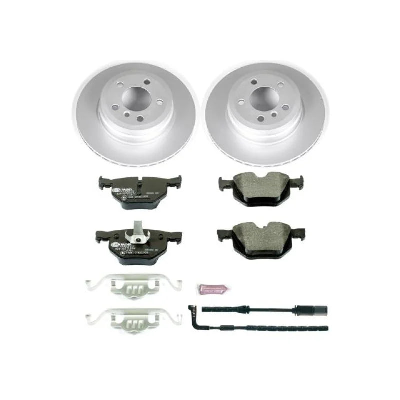 PowerStop Rear Euro-Stop Brake Kit fits 2007-2017 BMW X5 / X6 - Main Product View