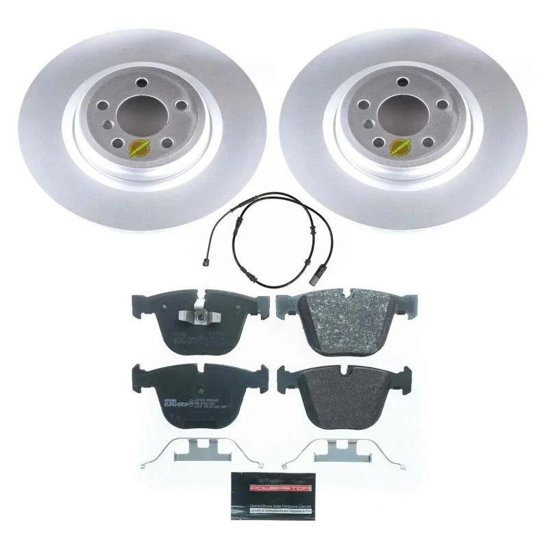 PowerStop Rear Euro-Stop Brake Kit fits 2010-2015 BMW 750LI / 2010-2015 BMW 750LI Xdrive / 2010-2015 BMW 750I / 2010-2015 ...