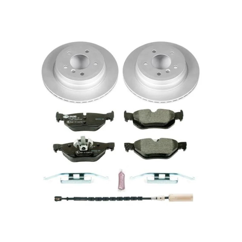 PowerStop Rear Euro-Stop Brake Kit fits 2011-2013 BMW 328I / 2011-2013 BMW 328I xDrive - Main Product View