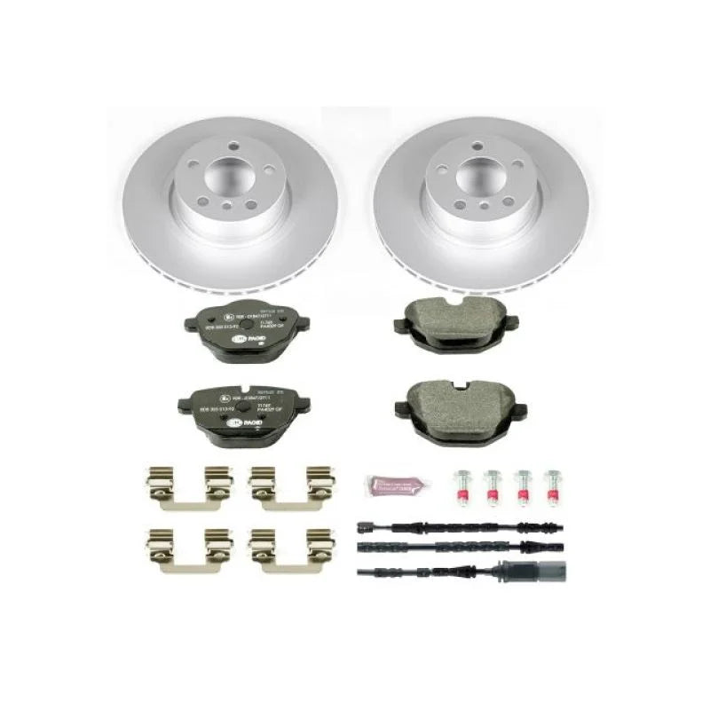 PowerStop Rear Euro-Stop Brake Kit fits 2011-2018 BMW X3 / X4 - Main Product View