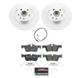 Load image into Gallery viewer, PowerStop Rear Euro-Stop Brake Kit fits 2014-2021 BMW I3 / 2018-2021 BMW I3S - Main Product View