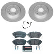 Load image into Gallery viewer, PowerStop Rear Euro-Stop Brake Kit fits Audi A4 / 2017-2020 Audi A4 Premium / 2019 Audi A4 Titanium - Main Product View