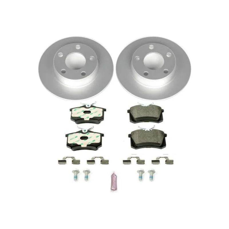 PowerStop Rear Euro-Stop Brake Kit fits Audi A6 / 1998-2004 Audi A6 Quattro - Main Product View