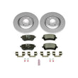 Load image into Gallery viewer, PowerStop Rear Euro-Stop Brake Kit fits Audi S4 / 2004-2008 Audi S4 Avant / 2004-2009 Audi S4 Cabriolet - Main Product View