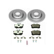 Load image into Gallery viewer, PowerStop Rear Euro-Stop Brake Kit fits Audi S6 / 2002-2003 Audi S6 Avant / 2002-2004 Volkswagen Passat W8 - Main Product ...