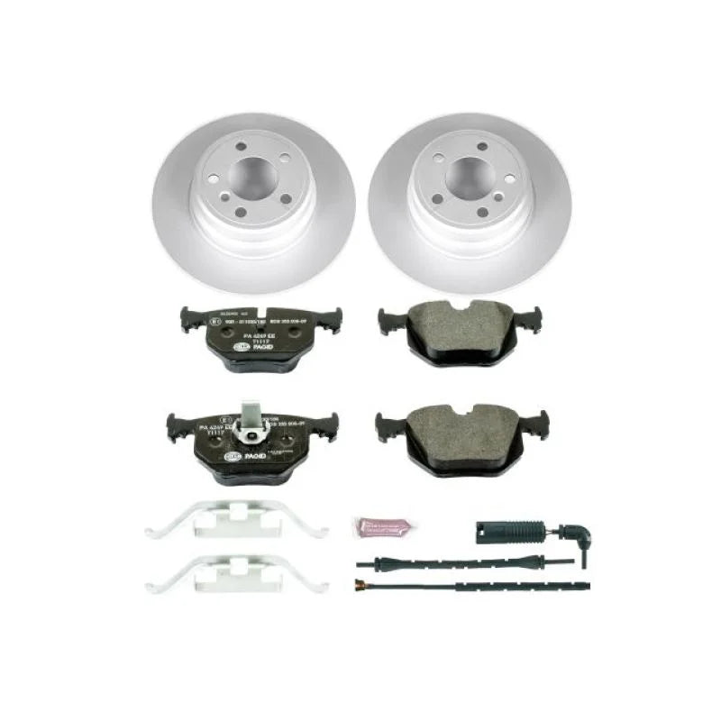 PowerStop Rear Euro-Stop Brake Kit fits BMW X5 / 2001-2006 BMW X5 3.0I / 2000-2004 BMW X5 4.4I - Main Product View
