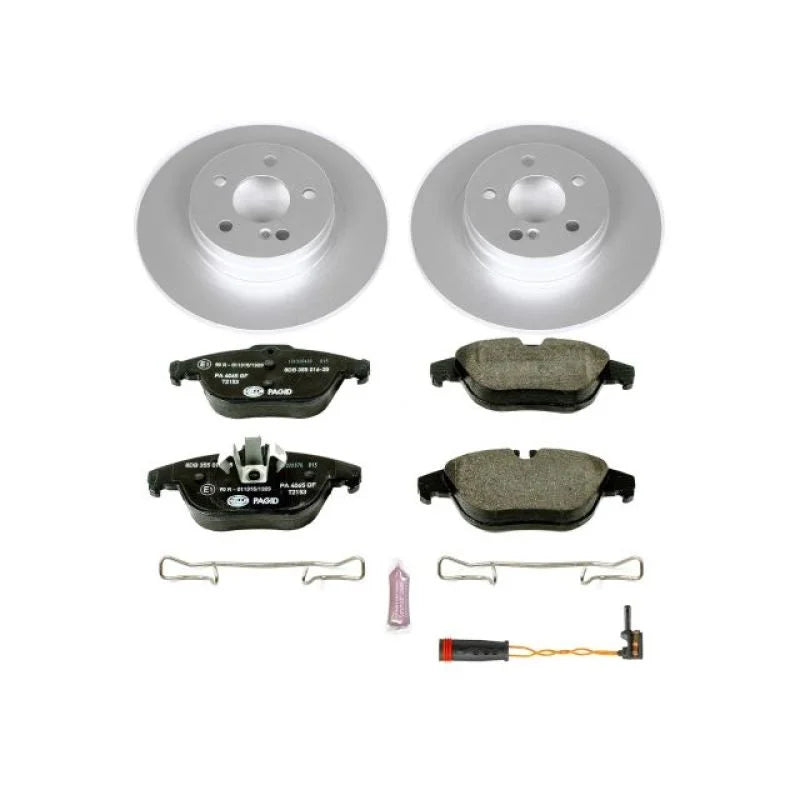 PowerStop Rear Euro-Stop Brake Kit fits Mercedes-Benz GLK250 / 2013-2015 Mercedes-Benz GLK250 Bluetec 4MATIC / 2010-2015 M...