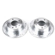 Load image into Gallery viewer, PowerStop Rear Evolution Drilled &amp; Slotted Rotors - Pair fits 1995-1999 BMW 318TI - Main Product View