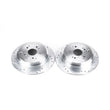 Load image into Gallery viewer, PowerStop Rear Evolution Drilled &amp; Slotted Rotors - Main Product View