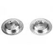 Load image into Gallery viewer, PowerStop Rear Evolution Drilled &amp; Slotted Rotors - Pair fits 2002-2006 Mini Cooper - Main Product View