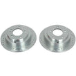 Load image into Gallery viewer, PowerStop Rear Evolution Drilled &amp; Slotted Rotors - Pair fits 2004-2006 Kia Amanti - Main Product View