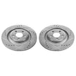 Load image into Gallery viewer, PowerStop Rear Evolution Drilled &amp; Slotted Rotors - Pair fits 2008-2011 Audi S4 / S5 - Main Product View