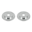 Load image into Gallery viewer, PowerStop Rear Evolution Drilled &amp; Slotted Rotors - Main Product View