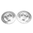 Load image into Gallery viewer, PowerStop Rear Evolution Drilled &amp; Slotted Rotors - Main Product View
