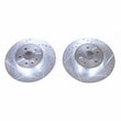 Load image into Gallery viewer, PowerStop Rear Evolution Drilled &amp; Slotted Rotors - Main Product View