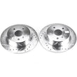 Load image into Gallery viewer, PowerStop Rear Evolution Drilled &amp; Slotted Rotors - Pair fits Toyota Avalon / 2000-2004 Toyota Avalon Xl - Main Product View
