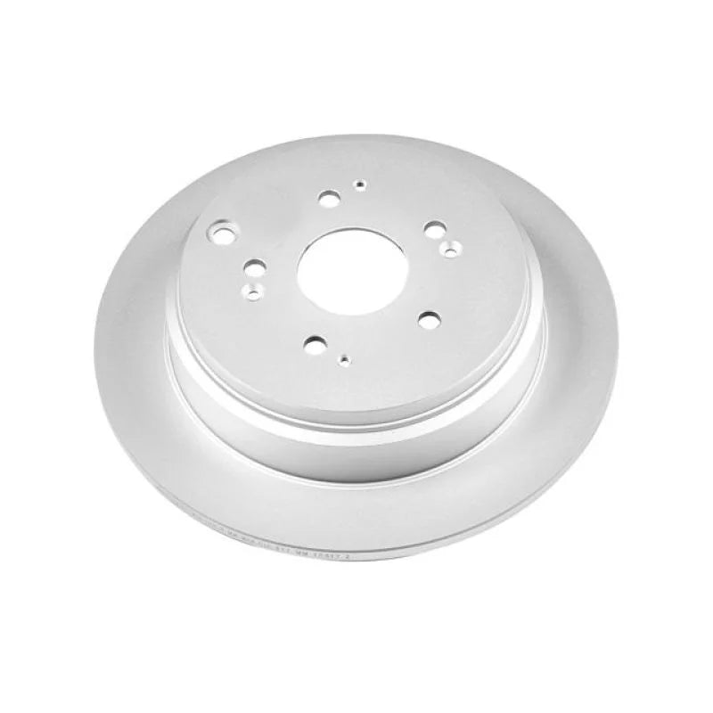 PowerStop Rear Evolution Geomet Coated Rotor fits 2002 Honda Odyssey CARGO / 2002-2004 Honda Odyssey EX - Main Product View
