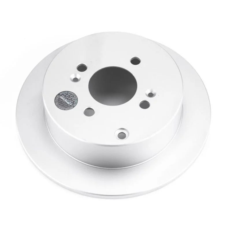 PowerStop Rear Evolution Geomet Coated Rotor fits 2006-2008 Hyundai Accent / 2006-2007 Kia RIO LX / 2007-2011 Kia RIO SX /...