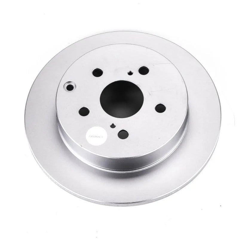 PowerStop Rear Evolution Geomet Coated Rotor fits 2012-2019 Toyota Mirai / Prius V - Main Product View