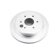 Load image into Gallery viewer, PowerStop Rear Evolution Geomet Coated Rotor fits 2017-2024 Nissan Titan / Titan - Main Product View