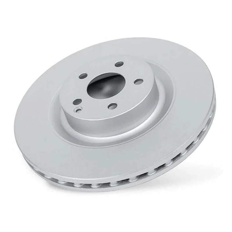 PowerStop Rear Evolution Geomet Coated Rotor fits 2019-2024 Subaru Forester / Impreza - Side View