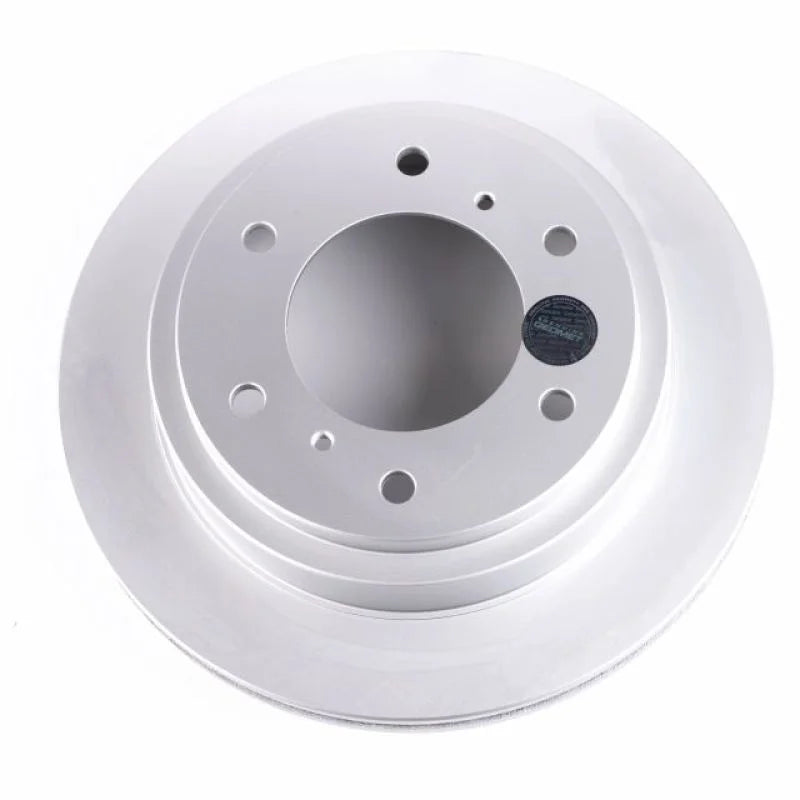 PowerStop Rear Evolution High Carbon Geomet Coated Rotor fits 2000-2006 Mitsubishi Montero - Main Product View