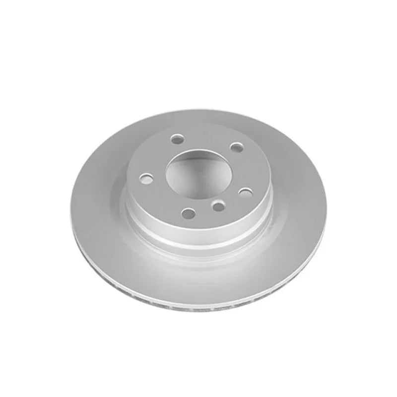 PowerStop Rear Evolution High Carbon Geomet Coated Rotor fits 2006 BMW 325I / 2007-2013 BMW 328I - Main Product View