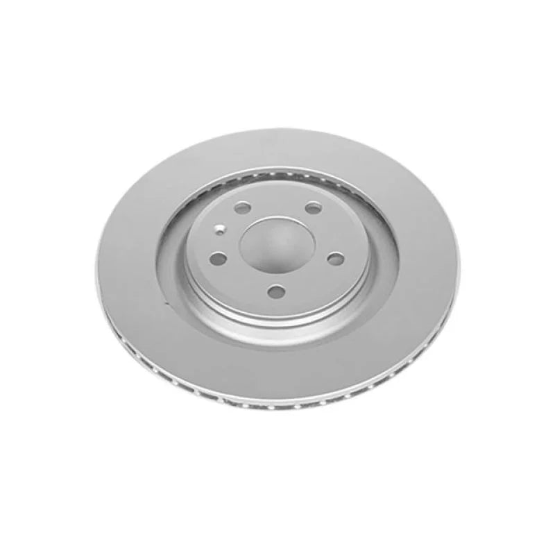 PowerStop Rear Evolution High Carbon Geomet Coated Rotor fits 2010-2011 Audi S4 / 2008-2011 Audi S5 - Main Product View