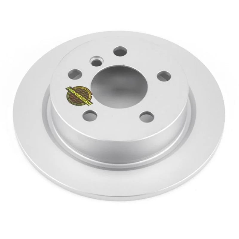 PowerStop Rear Evolution High Carbon Geomet Coated Rotor fits 2014-2024 Mini Cooper - Main Product View