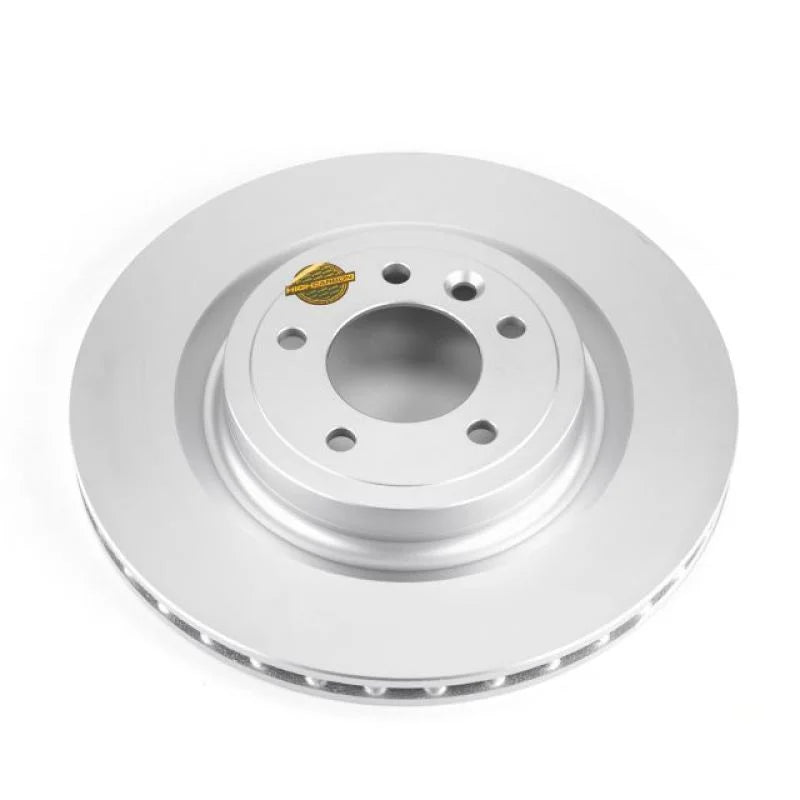 PowerStop Rear Evolution High Carbon Geomet Coated Rotor fits 2017 Land Rover Discovery / 2014-2017 Land Rover Range Rover...
