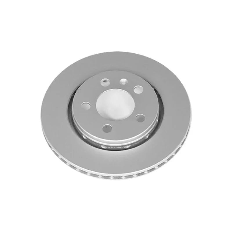 PowerStop Rear High Carbon Geomet Coated Rotor fits Audi TT / 2000-2006 Audi TT Quattro / 2002-2005 Volkswagen Golf GL / 2...