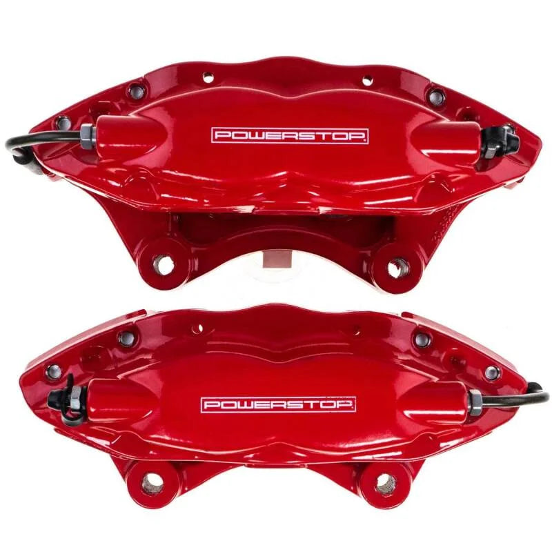 PowerStop Rear Red Caliper - Pair w/o Bracket fits Cadillac CTS / 2009-2015 Cadillac CTS V - Main Product View