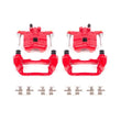 Load image into Gallery viewer, PowerStop Rear Red Calipers w/Brackets - Pair fits 1998-2003 Subaru Forester / 1998-2003 Subaru Impreza - Main Product View