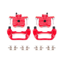 Load image into Gallery viewer, PowerStop Rear Red Calipers w/Brackets - Pair fits 1998-2003 Subaru Forester / 1998-2003 Subaru Impreza - Main Product View
