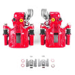 Load image into Gallery viewer, PowerStop Rear Red Calipers w/Brackets Pair fits 1993-1997 2000 Ford Taurus / 1993-2004 Ford Taurus LX / 1995 1998 Ford Ta...