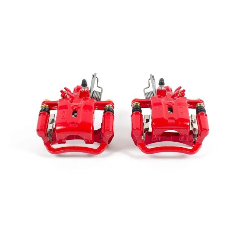 PowerStop Rear Red Calipers w/Brackets - Main Product View