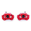 Load image into Gallery viewer, PowerStop Rear Red Calipers w/Brackets - Main Product View
